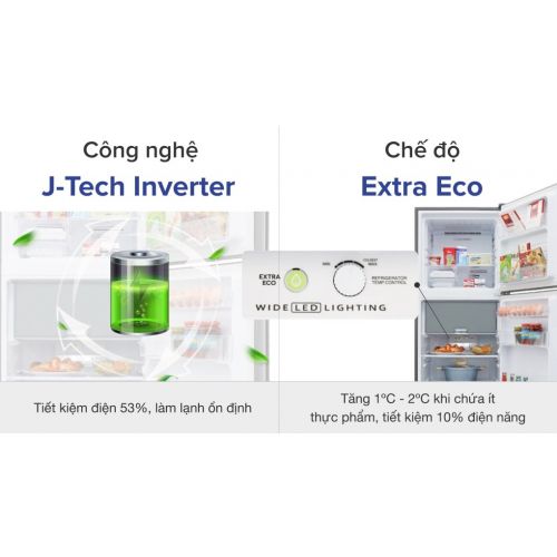 Tủ lạnh Sharp inverter 314 lít SJ-X316E-DS