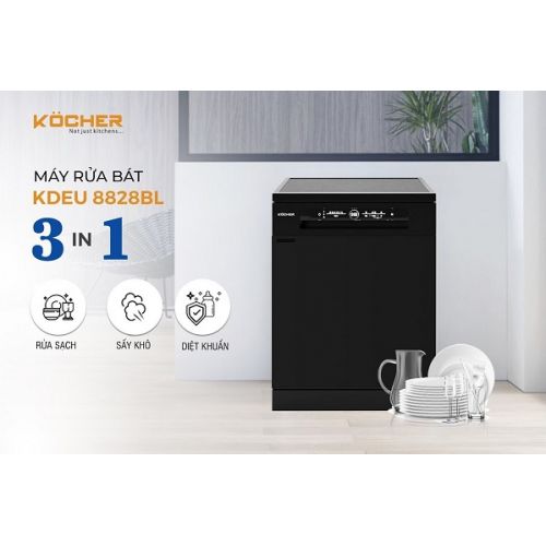 Máy rửa chén KOCHER KDEU 8828BL