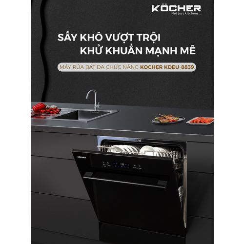 Máy rửa chén Kocher KDEU-8839