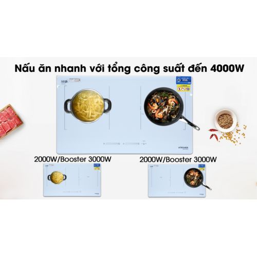 BẾP từ đôi KOCHER DIB4-888W